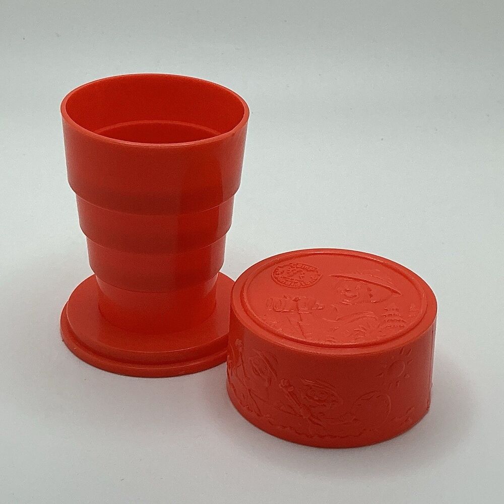 Vintage 1989 McDonalds Collapsible Cup Ronald McDonald | Happy Meal Toys | RB1